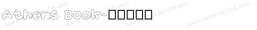 Athens Book字体转换